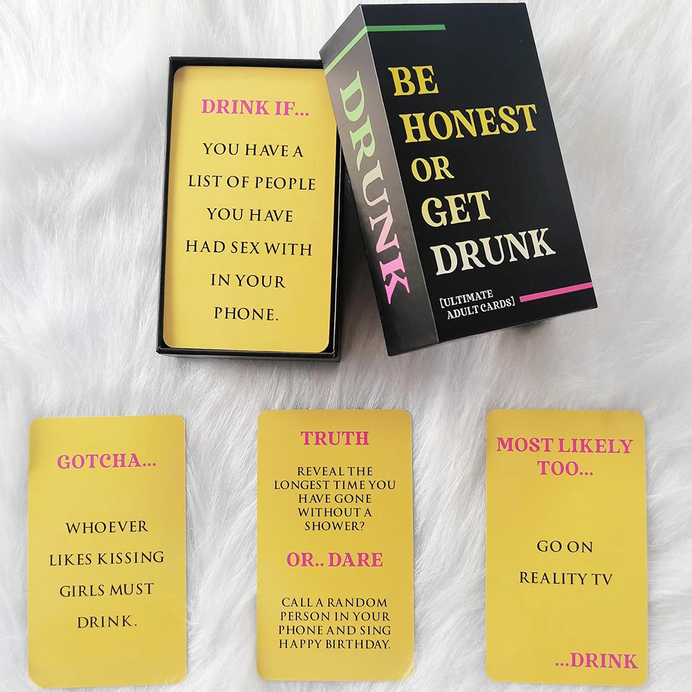 Ultimate Be Honest or Get Drunk Card Game 6 | PricZone Ultimate Be Honest or Get Drunk Card Game 6 | PricZone