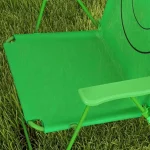 Folding Kids Table Chair Set Garden Green 5 | PricZone