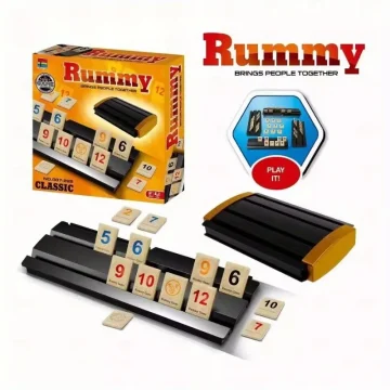 Classic Rummy Tile Board Game Set 2 4 Players 1 | PricZone