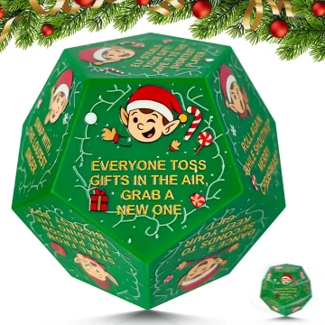 Santa Gift Exchange Dice Stocking Stuffer Game 1 | PricZone