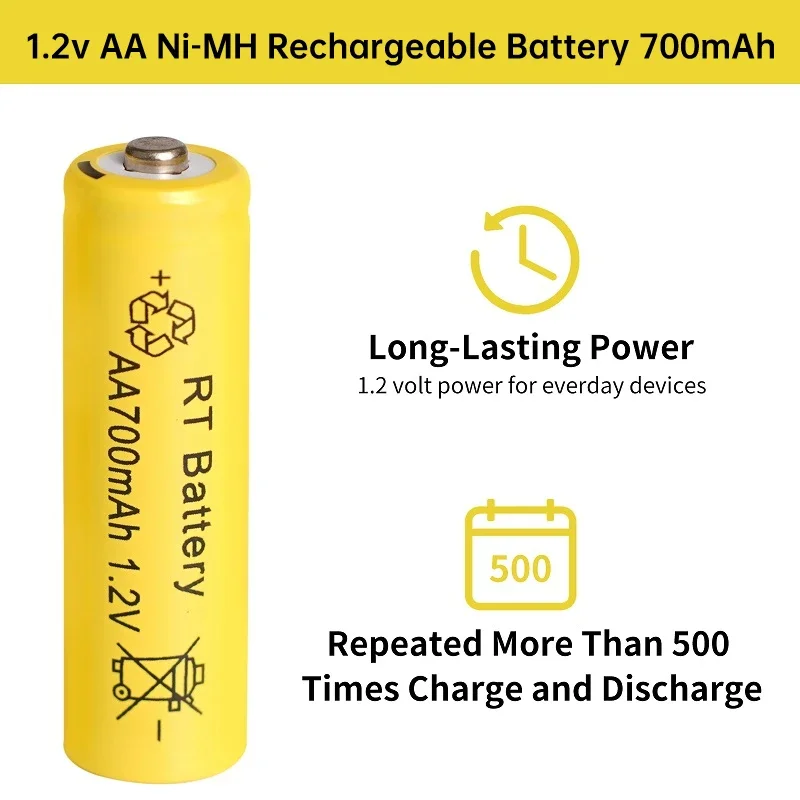 AA Ni-MH 8000mAh Rechargeable Batteries 10-60PCS 2 AA Ni-MH 8000mAh Rechargeable Batteries 10-60PCS 2