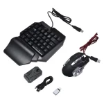 RGB Backlit Keyboard Mouse Combo for Consoles 1 | PricZone