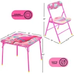 Trolls Activity Square Table Chair Set Ages 3+ 4 | PricZone