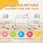 Toddler Table Chair Set Graffiti Proof Adjustable 2 | PricZone