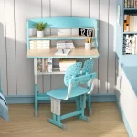 Kids Study Desk Chair Set Adjustable Drawer 6 | PricZone