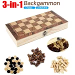 Magnetic Wooden Folding Chess Set 24cm 1 | PricZone