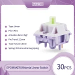 EPOMAKER Wisteria 30pc 5 Pin Linear Switches 3 | PricZone