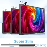 184 Inch 4K QLED Portable Monitor 100 sRGB 3 | PricZone