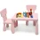 Toddler Table Chair Set Plastic 2 Chairs