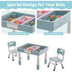 Kids Table 2 Chairs Storage Ages 3 10 Graffiti 4 | PricZone