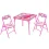 Trolls Activity Square Table Chair Set Ages 3+