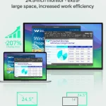 245 inch 2K 165Hz Portable Gaming Monitor 5 | PricZone