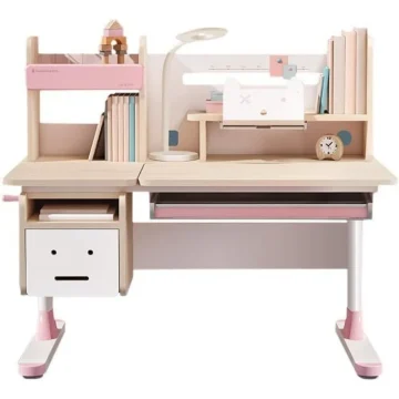 Kids Study Desk Adjustable Tiltable with Storage 1