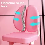 Kids Study Desk Chair Set 2 Piece Adjustable 3 | PricZone