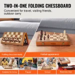 SucceBuy 15inch Wooden 2in1 Chess Set 3 | PricZone SucceBuy 15 inch Wooden 2 in 1 Chess Set 3 | PricZone