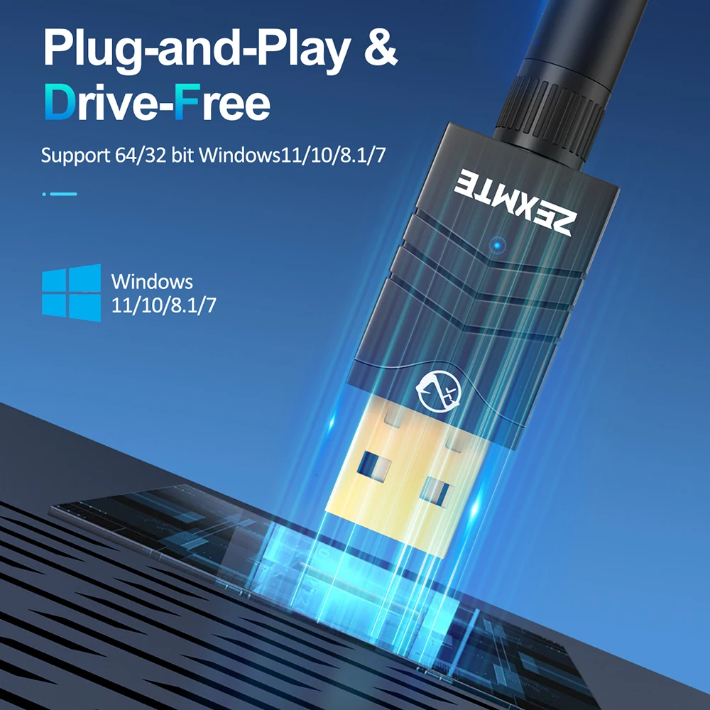 ELECTOP USB Bluetooth 54 PC Dongle 150m 2 ELECTOP USB Bluetooth 5.4 PC Dongle 150m 2