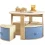 Kids Round Table Chair Set Nesting 4 Storage
