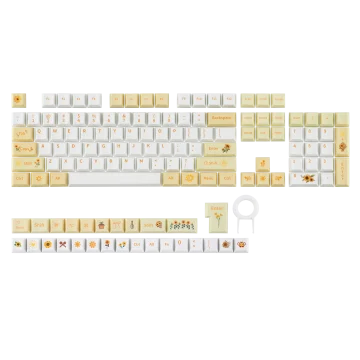 EPOMAKER Sunflower PBT Keycaps 133 Set 1 | PricZone