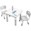 Toddler Table Chair Set Graffiti-Proof Adjustable