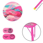 Trolls Activity Square Table Chair Set Ages 3+ 6 | PricZone