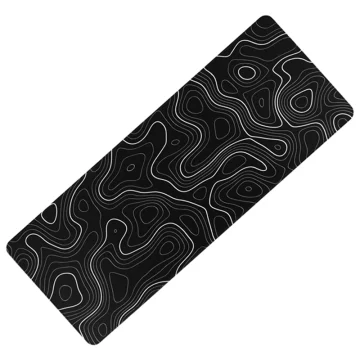 Topographic Contour Extended Mouse Pad 3mm Base 2