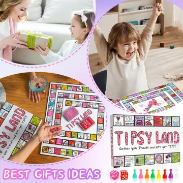 Party Cardboard Board Game Set for Groups 2