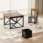 4 in 1 Kids Table Set Activity Desk with Storage 5 | PricZone